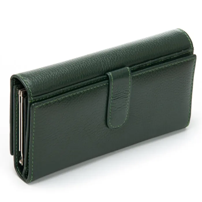 Кошелек Classic Женский кожа DR. BOND W46 green
