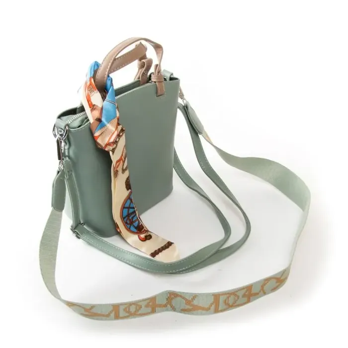 Сумка Жіноча Класична штучна-шкіра FASHION 01-06 17059 green