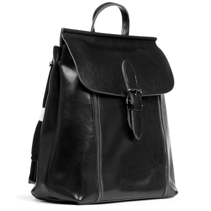 Сумка Женская Рюкзак кожа ALEX RAI 8632 black