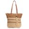 Сумка Женская Плетеная LUXEVA 0006 khaki beige