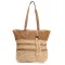 Сумка Женская Плетеная LUXEVA 0006 khaki beige
