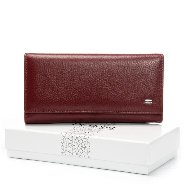 Кошелек Classic Женский кожа DR. BOND W46 wine red