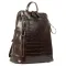 Сумка Женская Рюкзак кожа ALEX RAI 8629 brown croco