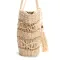 Сумка Женская Плетеная LUXEVA 9136 beige