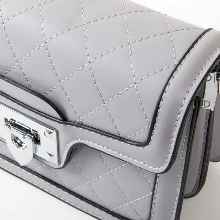 Сумка Женская Классическая иск-кожа FASHION 01-06 17033 grey-blue