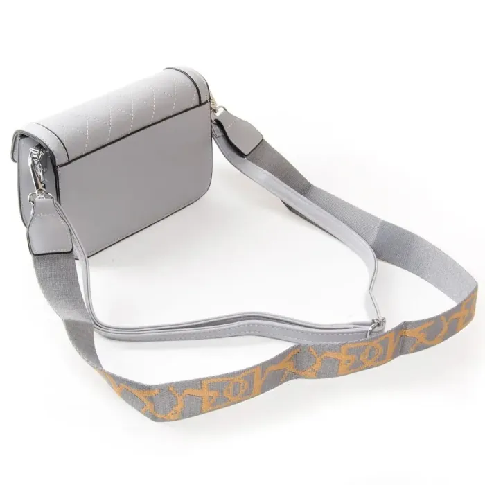 Сумка Женская Классическая иск-кожа FASHION 01-06 17033 grey-blue