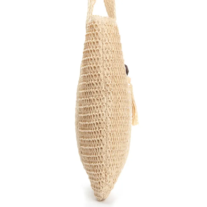 Сумка Женская Плетеная LUXEVA 9817 beige
