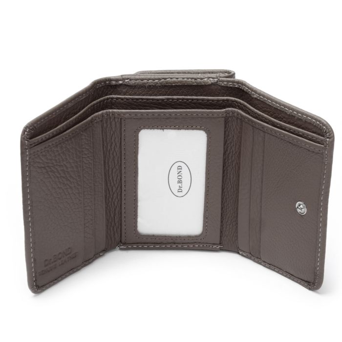 Кошелек Bright Женский кожа DR. BOND WS-403 gray