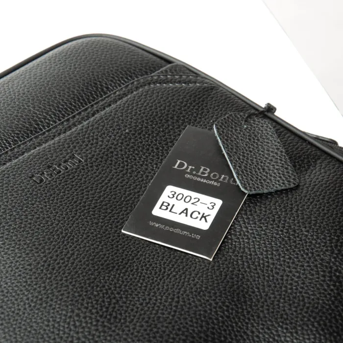 Сумка Мужская Планшет экокожа DR. BOND 3002-3 black