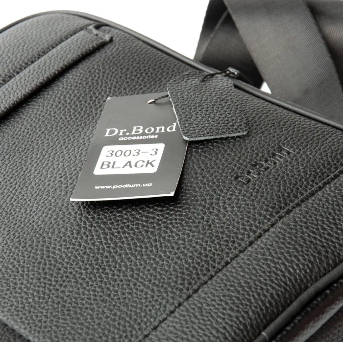 Сумка Мужская Планшет экокожа DR. BOND 3003-3 black