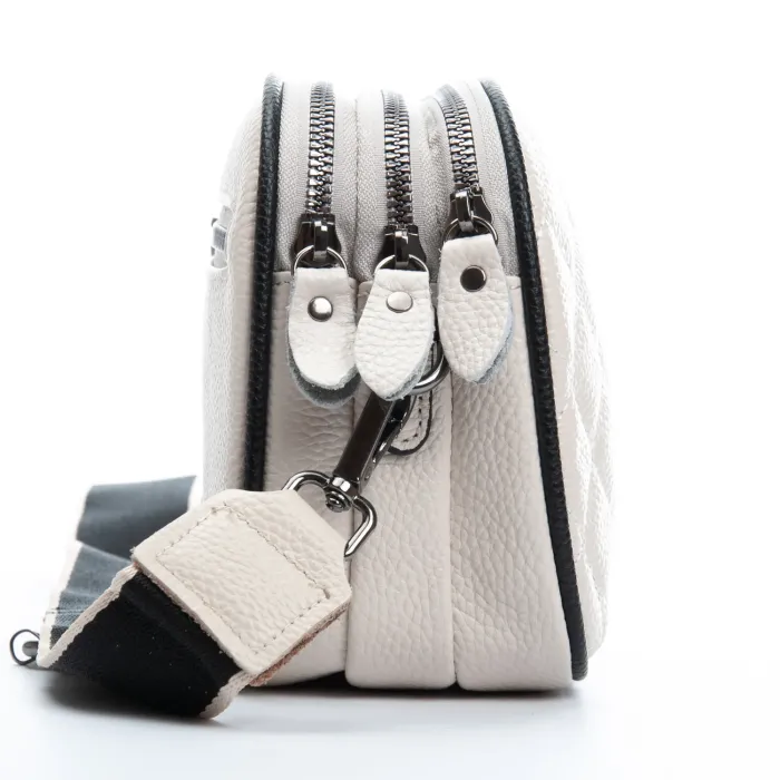 Сумка Женская Клатч кожа ALEX RAI 17001 pale grey
