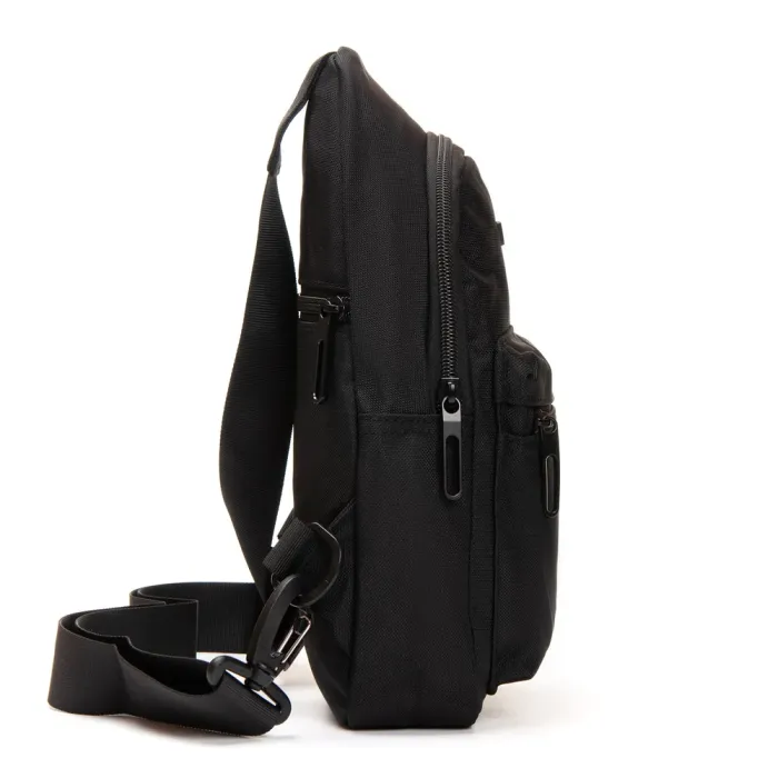 Сумка Мужская На Плечо нейлон Lanpad 3073 black
