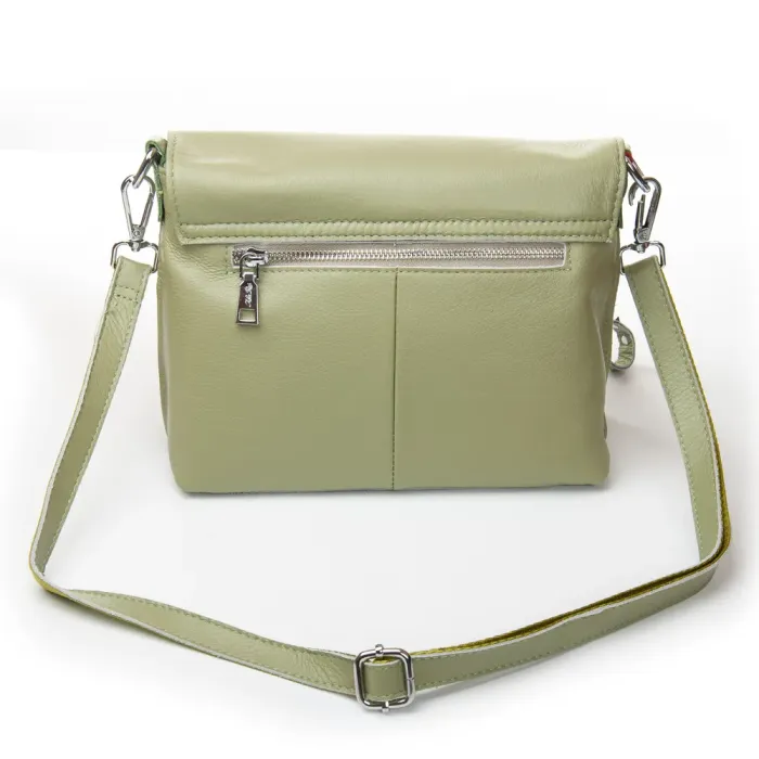 Сумка Женская Классическая кожа ALEX RAI 8793-9 olive