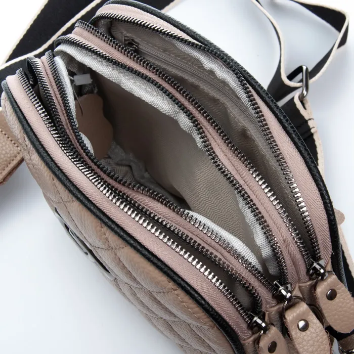 Сумка Женская Клатч кожа ALEX RAI 17001 beige