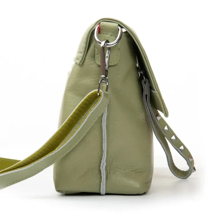 Сумка Женская Классическая кожа ALEX RAI 8793-9 olive