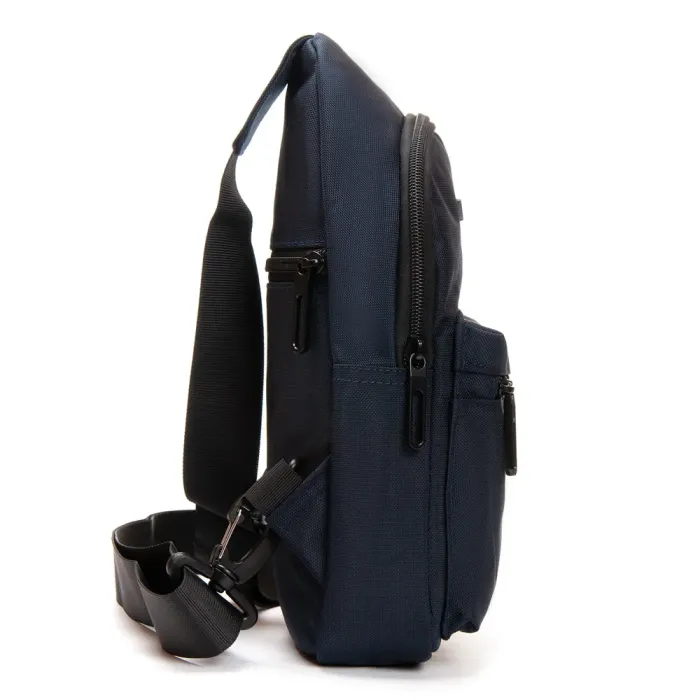 Сумка Мужская На Плечо нейлон Lanpad 3073 blue