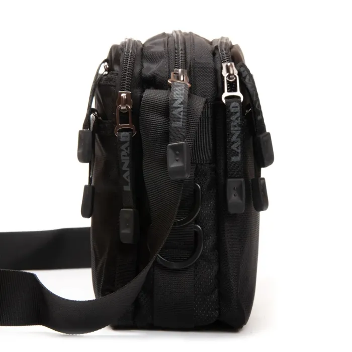 Сумка Мужская Планшет нейлон Lanpad 15029 black
