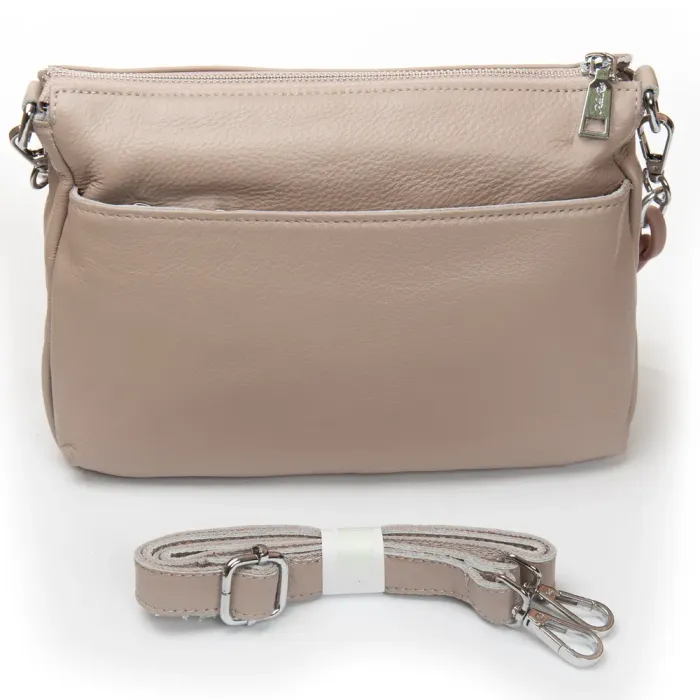 Сумка Женская Классическая кожа ALEX RAI 3011 light khaki