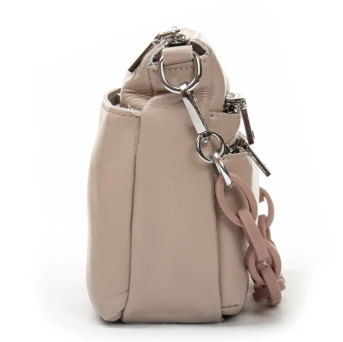 Сумка Женская Классическая кожа ALEX RAI 3011 light khaki