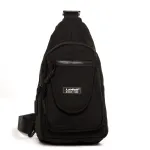 Сумка Мужская На Плечо нейлон Lanpad 0936 black бол