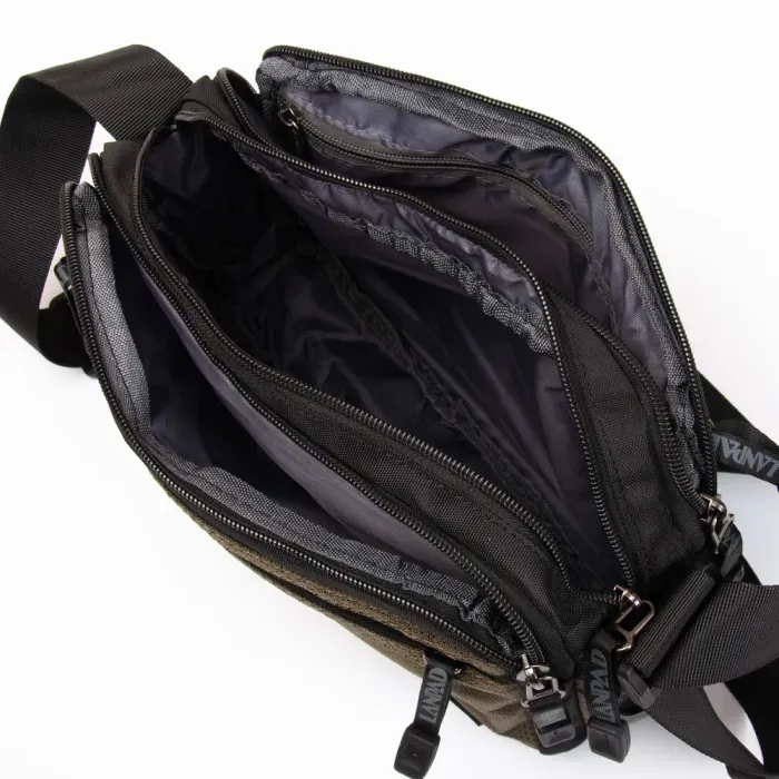 Сумка Мужская Планшет нейлон Lanpad 15029 green