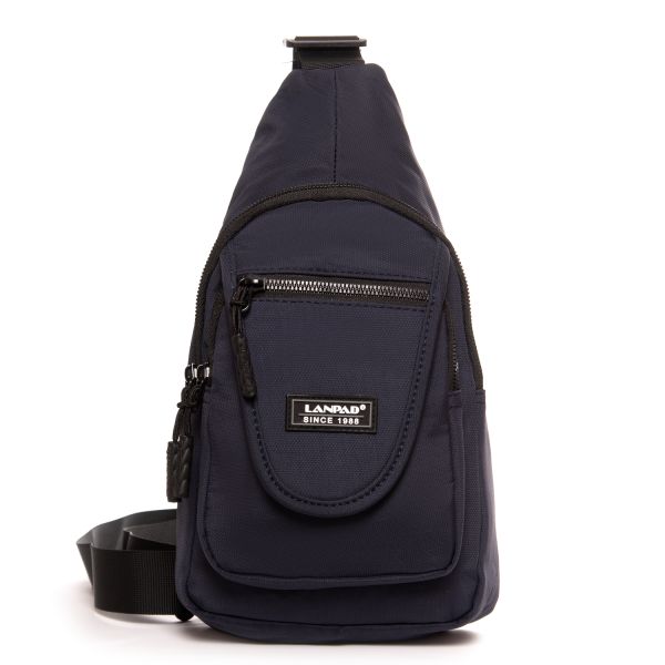 Сумка Мужская На Плечо нейлон Lanpad 0936 blue бол