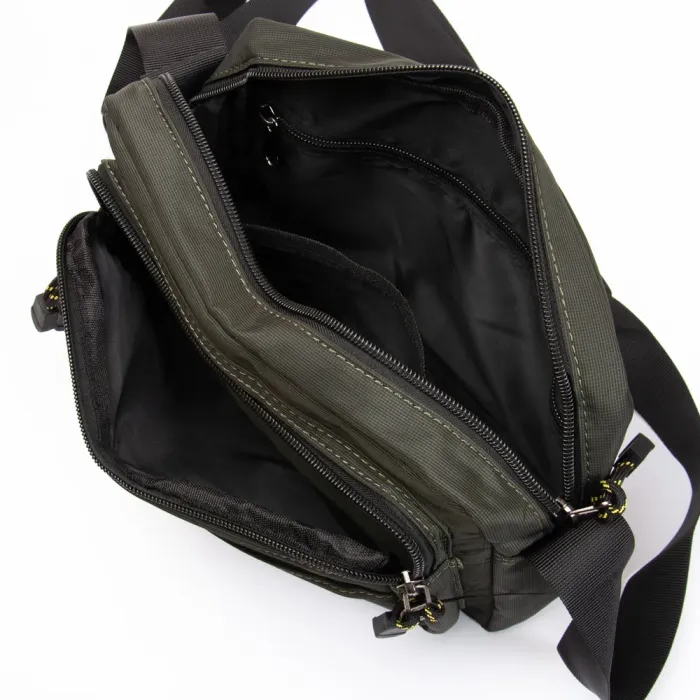 Сумка Мужская Планшет нейлон Lanpad 63738 green