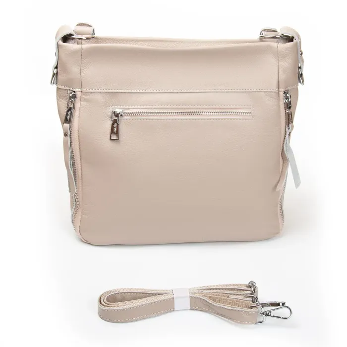 Сумка Женская Классическая кожа ALEX RAI 8779-9 beige