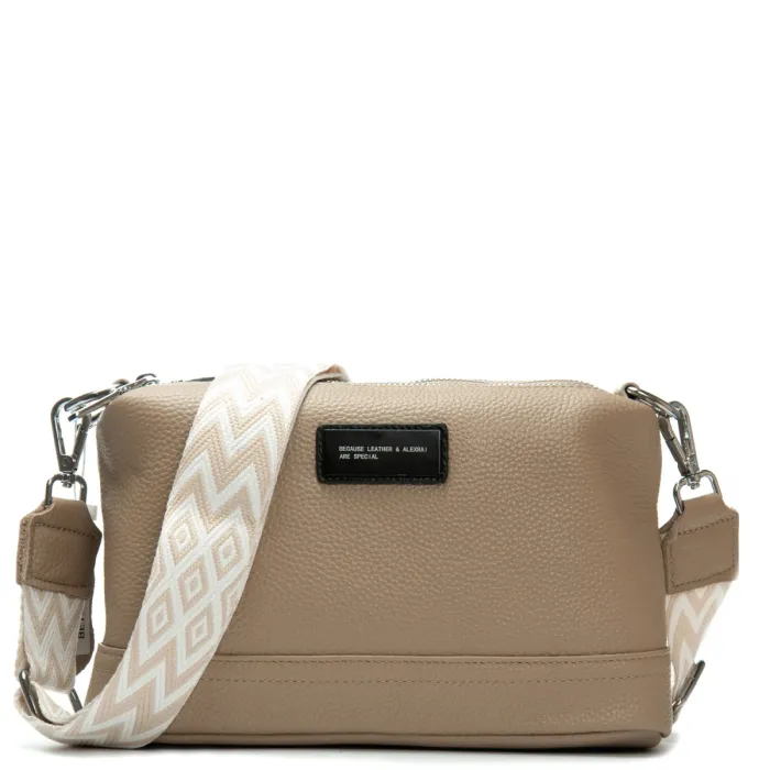 Сумка Женская Клатч кожа ALEX RAI 29012 beige