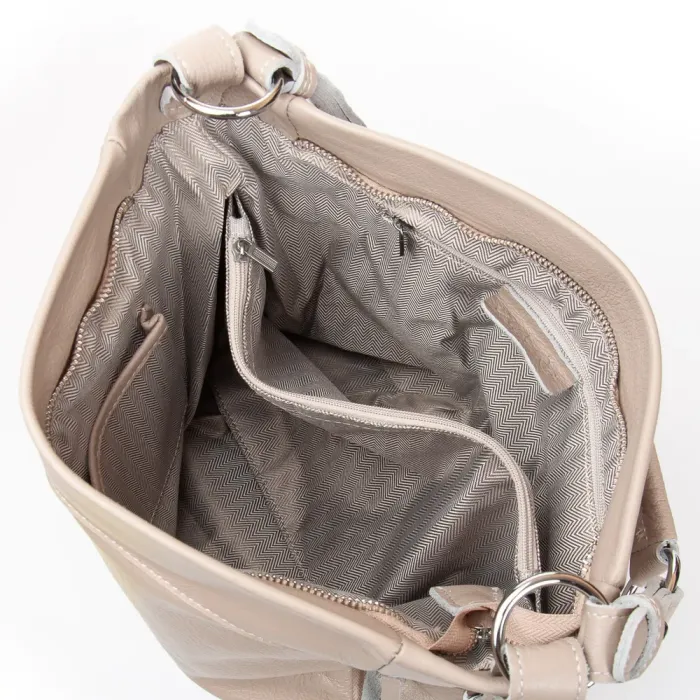 Сумка Женская Классическая кожа ALEX RAI 8779-9 beige