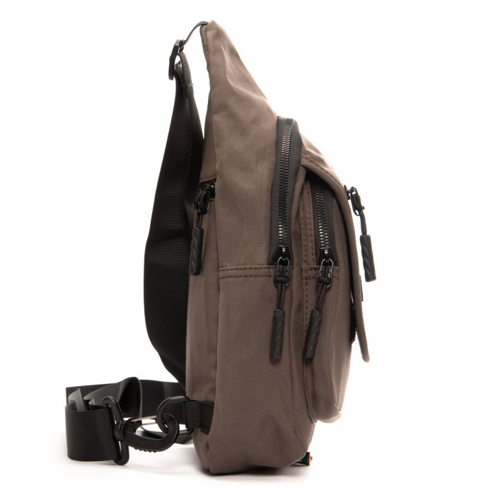 Сумка Мужская На Плечо нейлон Lanpad 0936 brown бол