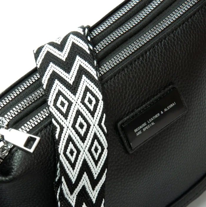 Сумка Женская Клатч кожа ALEX RAI 29012 black