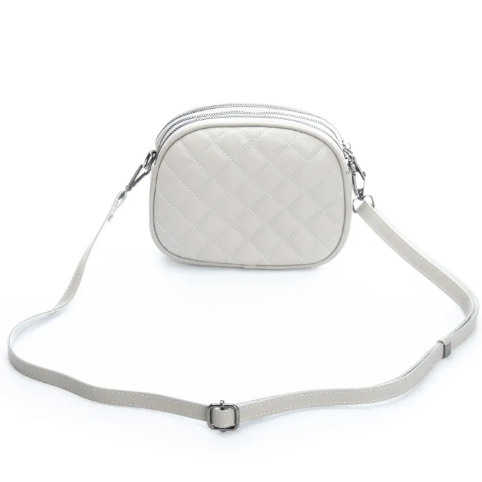 Сумка Женская Клатч кожа ALEX RAI 60065 pale grey