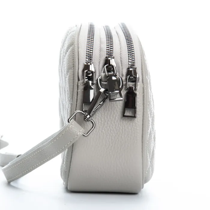 Сумка Женская Клатч кожа ALEX RAI 60065 pale grey