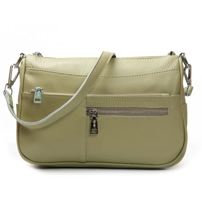 Сумка Женская Классическая кожа ALEX RAI 2041-9 olive