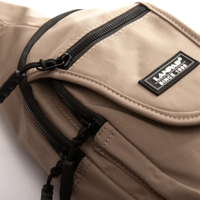 Сумка Мужская На Плечо нейлон Lanpad 0936 khaki бол
