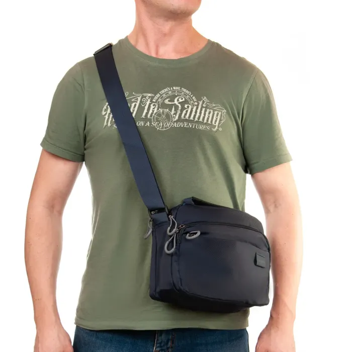 Сумка Мужская Планшет нейлон Lanpad 63705 blue