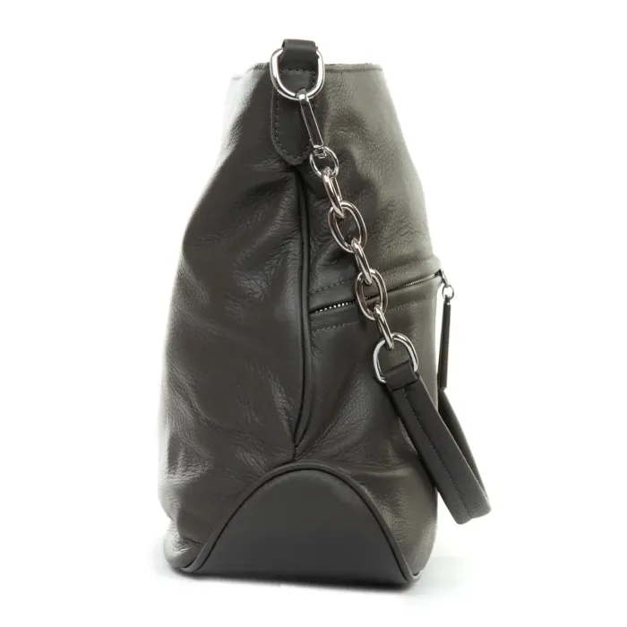 Сумка жіноча Класична шкіра ALEX RAI 2037-9 grey