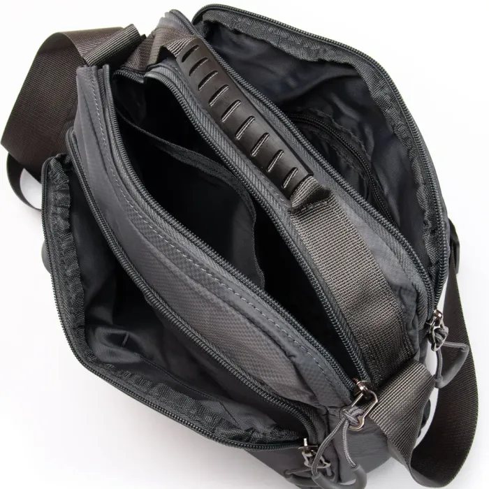 Сумка Мужская Планшет нейлон Lanpad 63705 grey