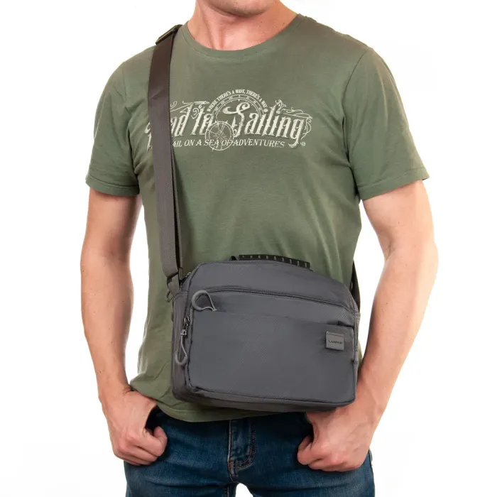 Сумка жіноча Класична шкіра ALEX RAI 2037-9 grey