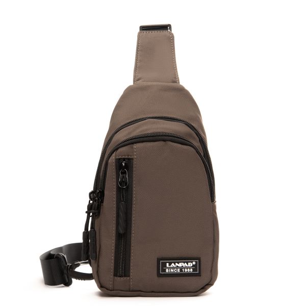 Сумка Мужская На Плечо нейлон Lanpad 20829 khaki мал