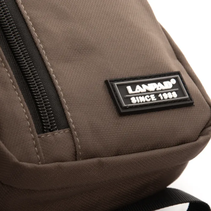 Сумка Мужская На Плечо нейлон Lanpad 20829 khaki мал