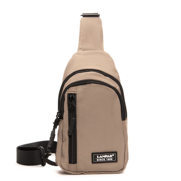 Сумка Мужская На Плечо нейлон Lanpad 20829 l.khaki мал