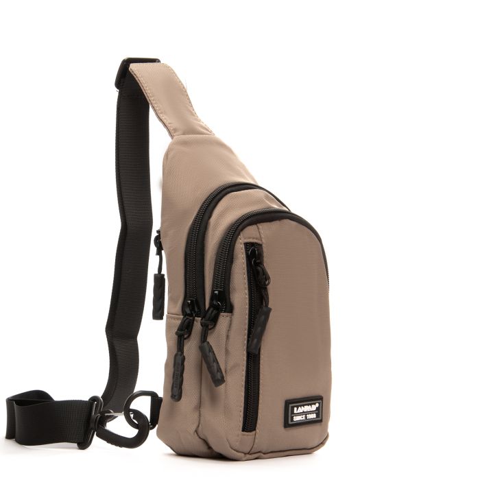 Сумка Мужская На Плечо нейлон Lanpad 20829 l.khaki мал