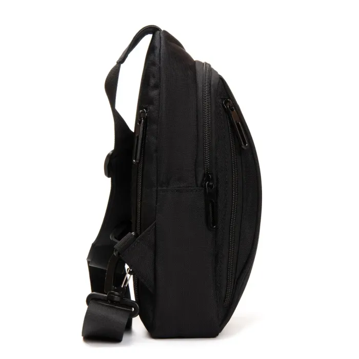 Сумка Мужская На Плечо нейлон Lanpad 35005 black