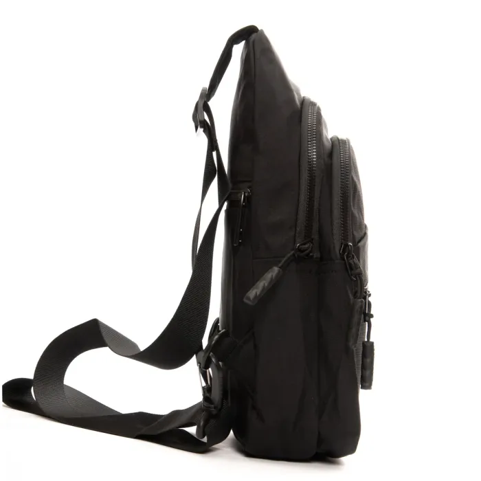 Сумка Мужская На Плечо нейлон Lanpad 83045 black бол