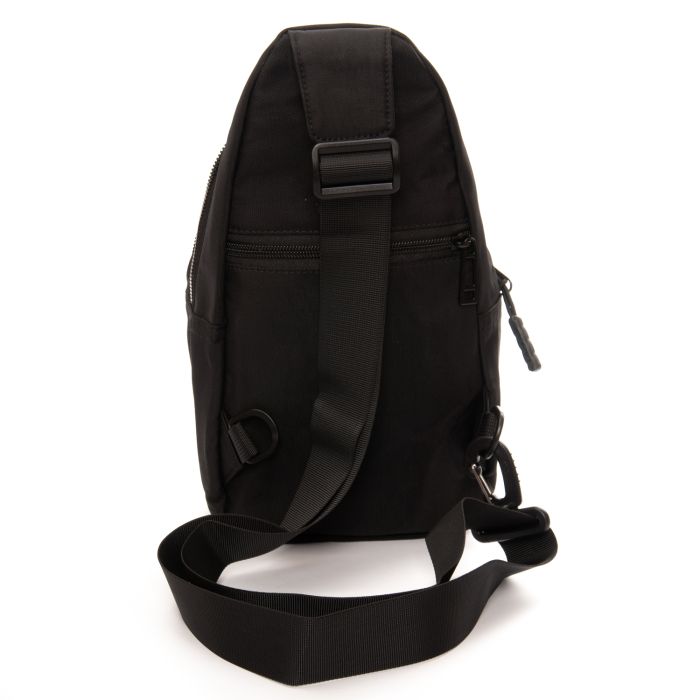 Сумка Мужская На Плечо нейлон Lanpad 83045 black бол