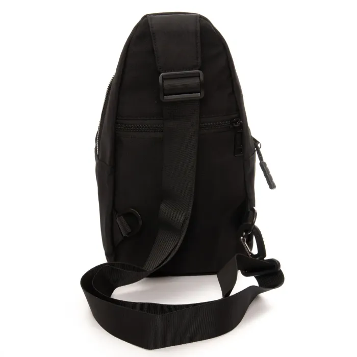 Сумка Мужская На Плечо нейлон Lanpad 83045 black бол