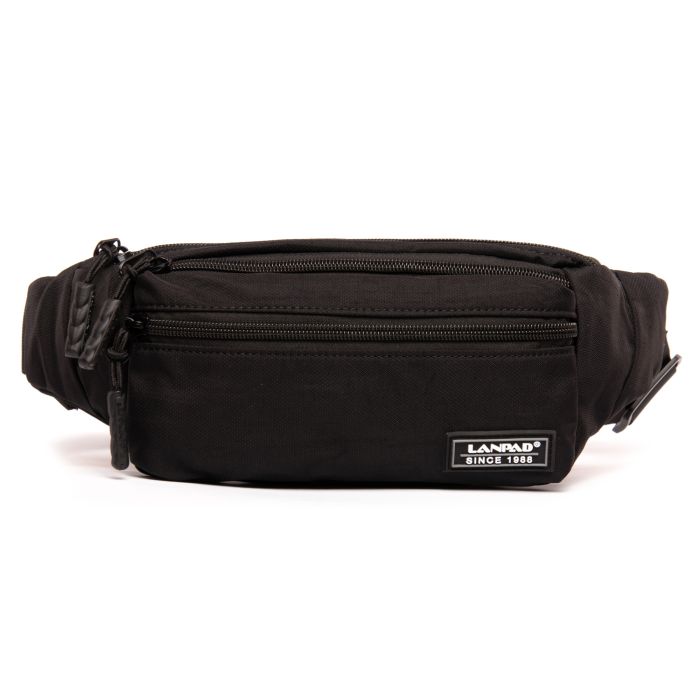 Сумка Мужская На пояс нейлон Lanpad 35003 black