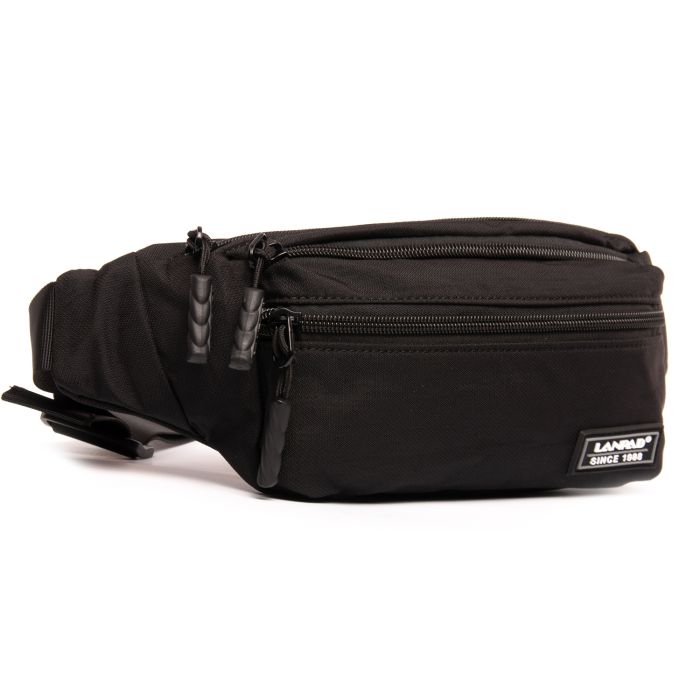 Сумка Мужская На пояс нейлон Lanpad 35003 black